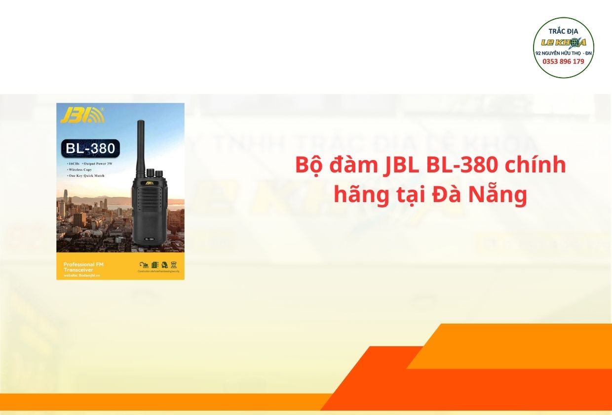Bộ đàm JBL BL-380 chính hãng tại Đà Nẵng